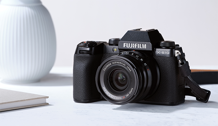 fujifilm x s10 ouverture