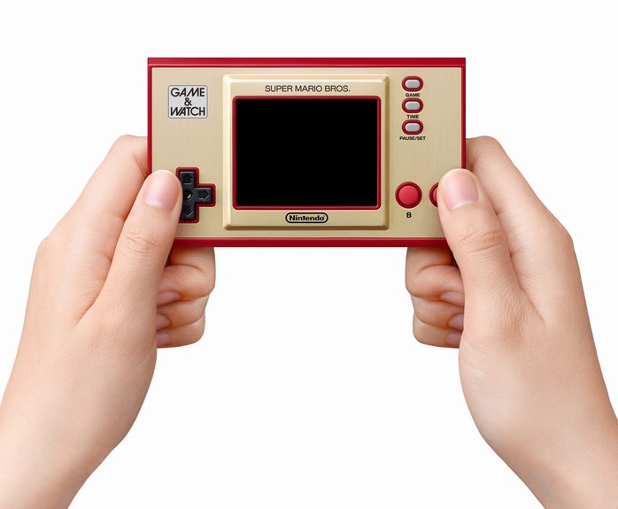 Nintendo game watch super mario bros 2020 mains