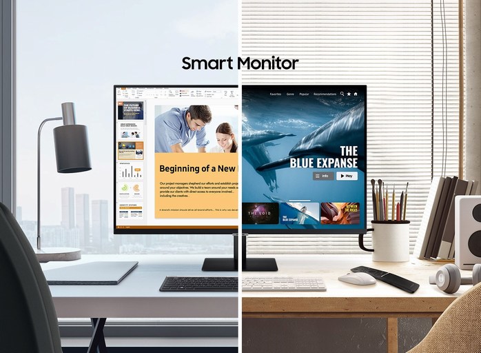Samsung Smart Monitor M7 M5 division
