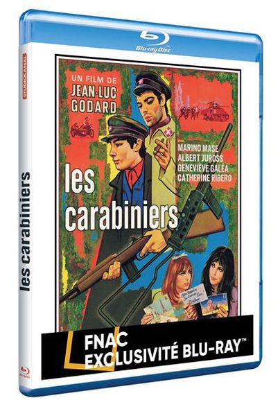 Blu ray Les Carabiniers