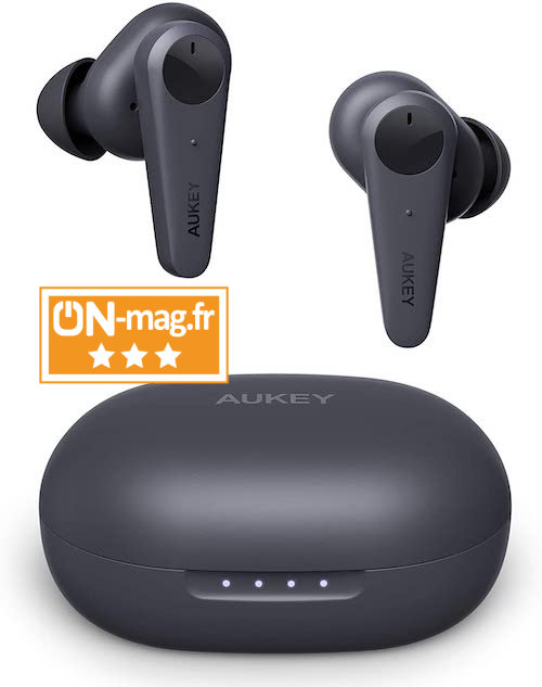 Test écouteurs true wireless Aukey : des haut de gamme accessibles
