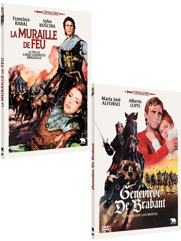 DVD La Muraille de feu et Genevieve de Brabant