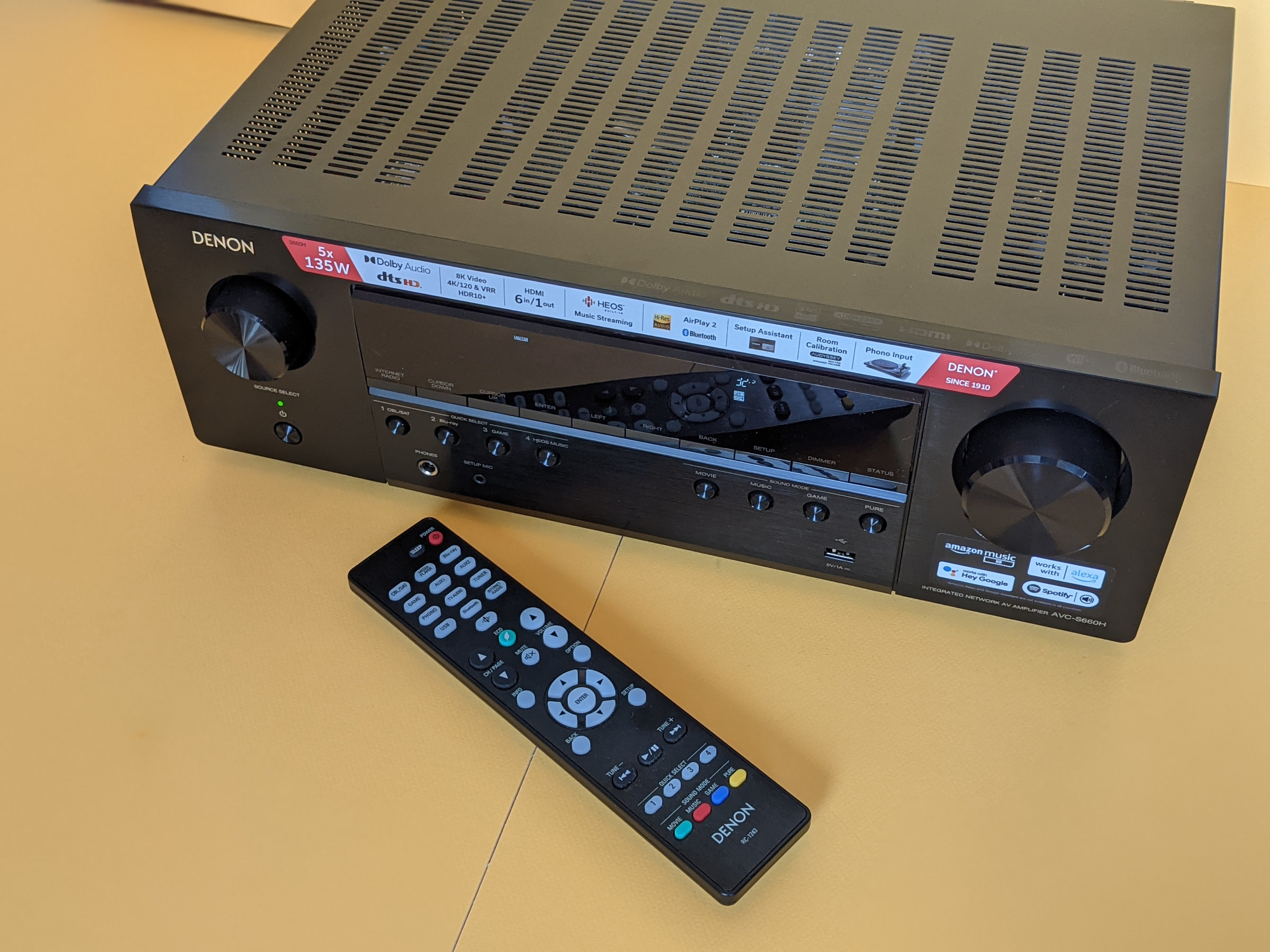 Test Denon AVC-S660H : la porte d'entrée idéale vers le home cinema 5.1 en  enceintes séparées