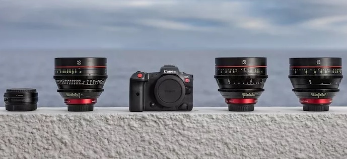 Canon EOSR5C appareil photo video pleinformat 8K 3