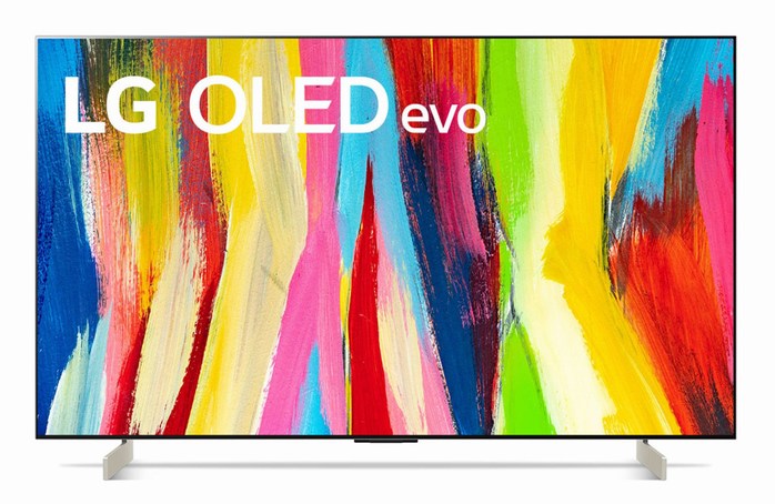 LG OLED42C2 face