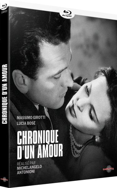 Blu ray Chronique dun amour