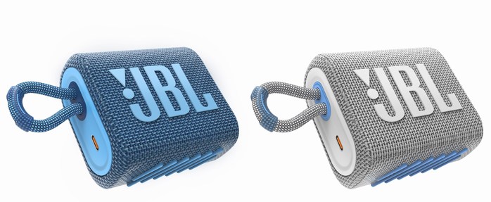 JBL Go 3 Eco bleue gris