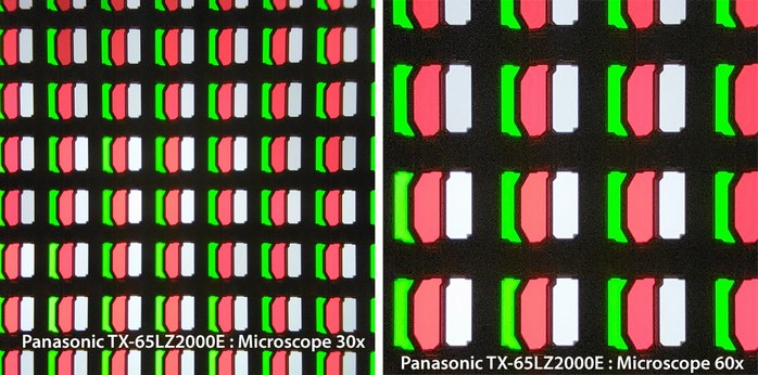 Panasonic Tx 65LZ2000E details on 0040