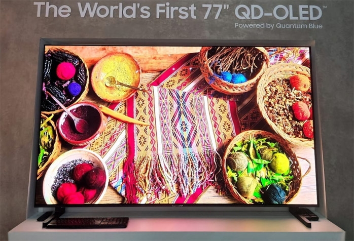 Samsung QD-OLED 77 pouces