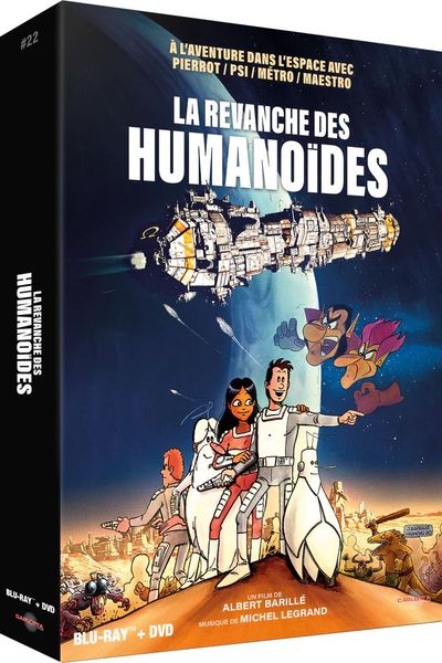 Blu ray La Revanche des humanoides