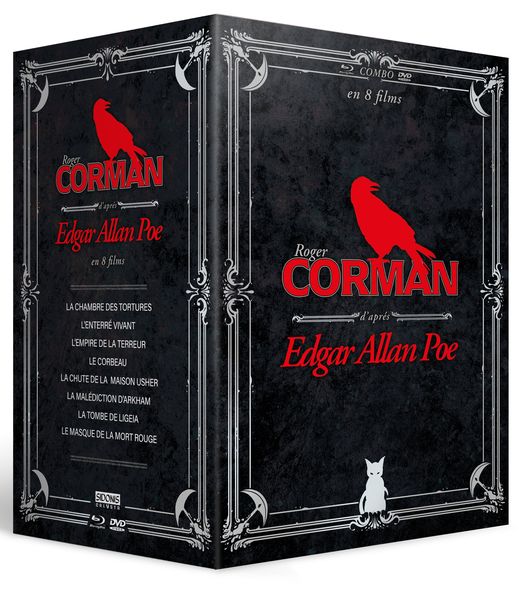Blu ray Coffret Roger Corman d apres Edgar Allan Poe