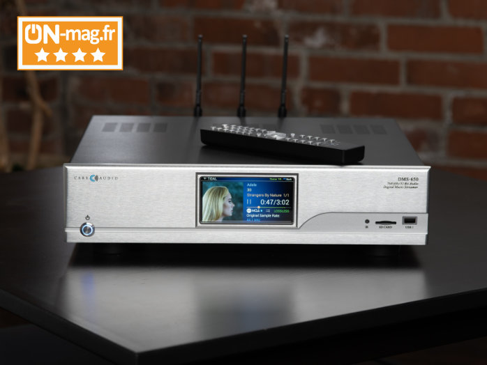 Test Cary Audio DMS-650 : un streamer maître chanteur audiophile, haut de gamme avec une touche High-End