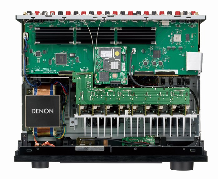 Denon AVC X4800H ouvert