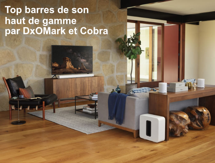 Top barres de son hdg DxOMark Cobra