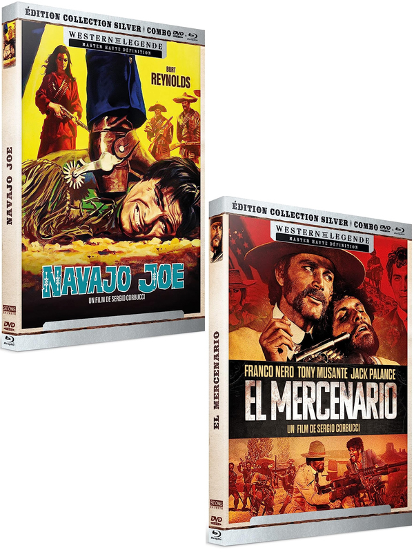 Blu ray Navajo Joe El Mercenario