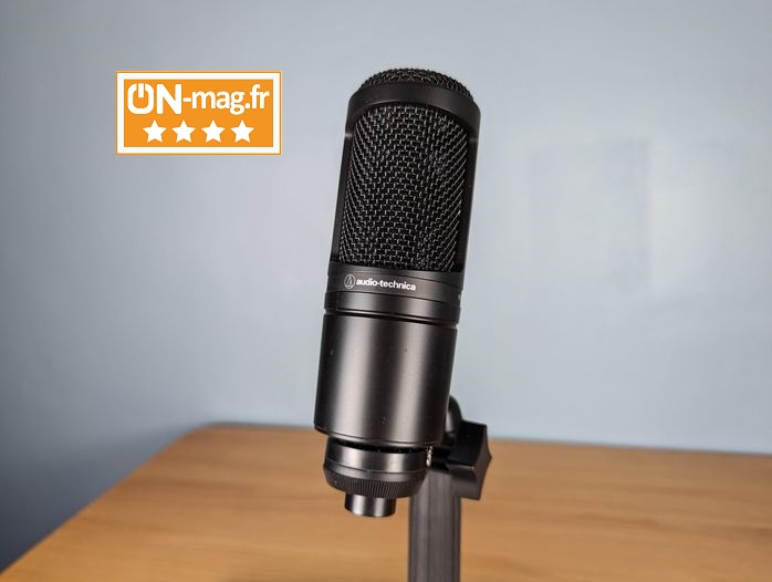 Test Audio-Technica AT2020 : un microphone classique et intemporel, mais pas clés en mains