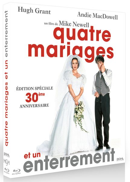 Blu ray Quatre mariages et un enterrement