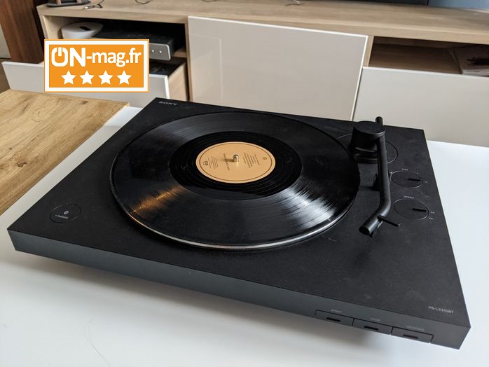 Test de la platine vinyle Sony PS-LX310BT : la meilleure façon d'écouter la  musique