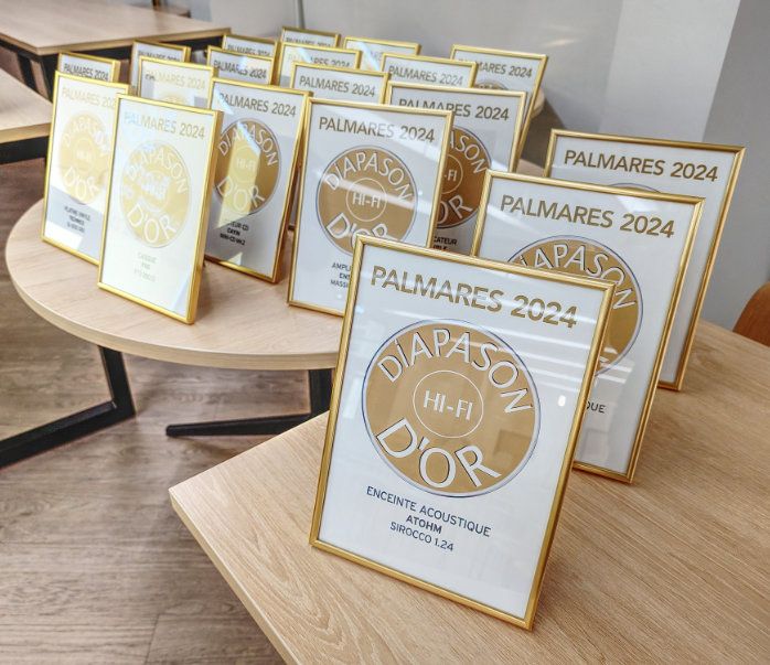 Diapason d'Or Hifi 2024 : les enceintes primées