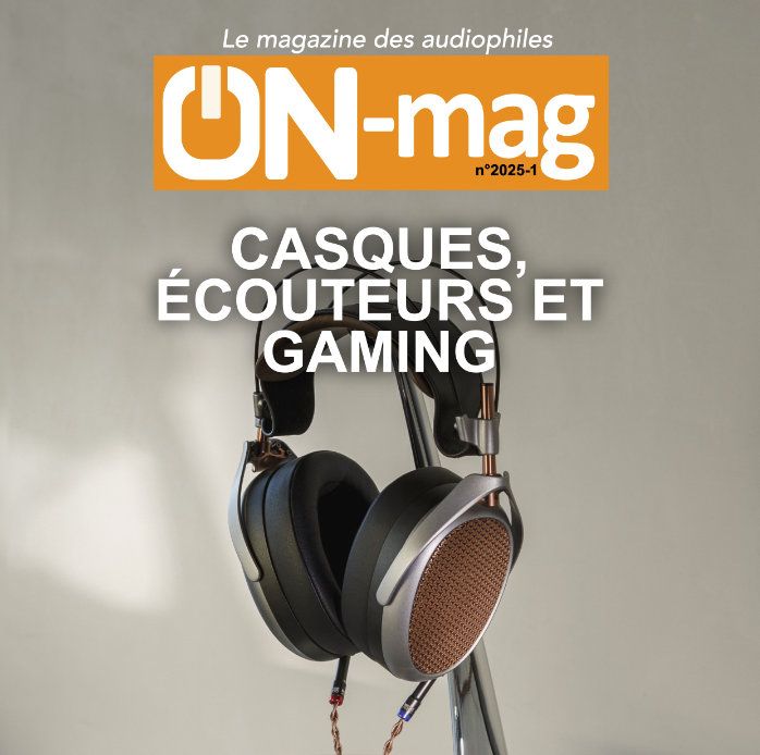 Couverture ON-mag 2025-1, spécial casques, écouteurs et gaming