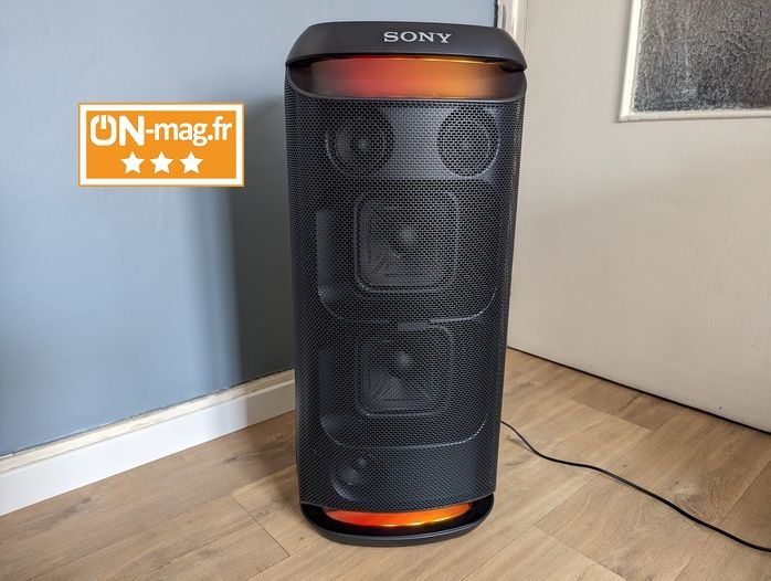 Test enceinte Sono Box Sony SRS-XV800 : du bon gros son boum boum  polyvalent et festif, mais au prix fort