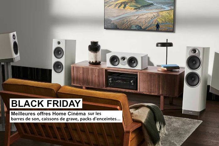 Tout pour le home cinema : ampli, enceintes, caisson, Blu-ray