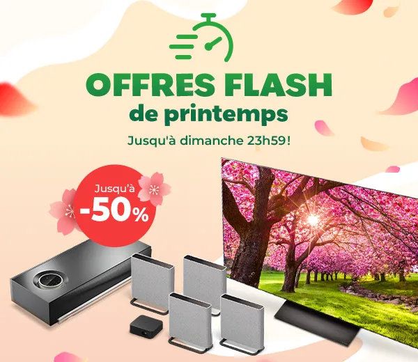 Offres flash de printemps son-video.com