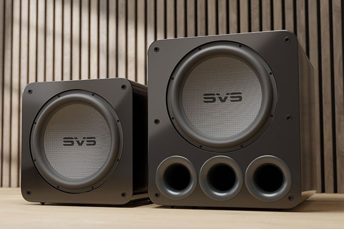 SVS 5000 R|Evolution : caissons de basse un peu moins chers et un peu plus petits que le 17-Ultra, mais toujours aussi dévastateurs