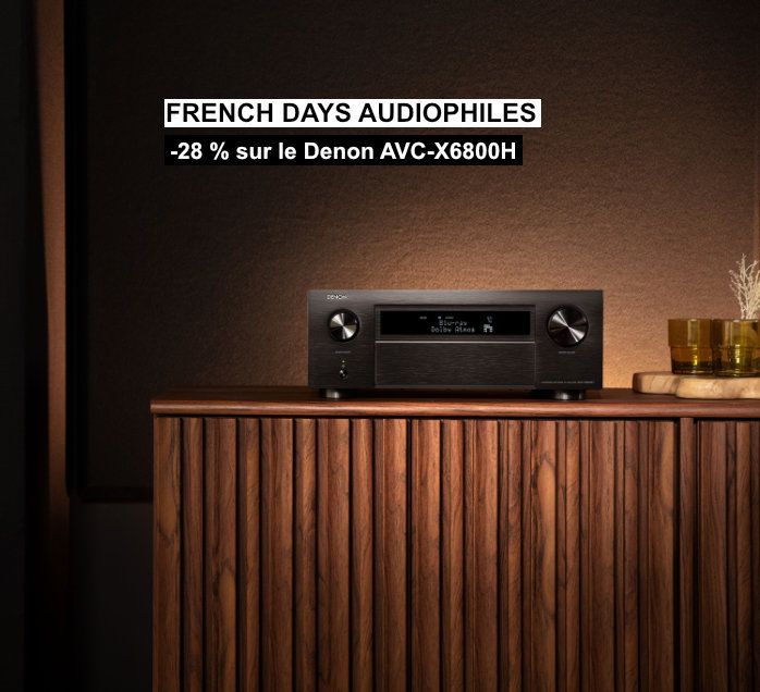 Denon AVC-X6800H French Days printemps 2025